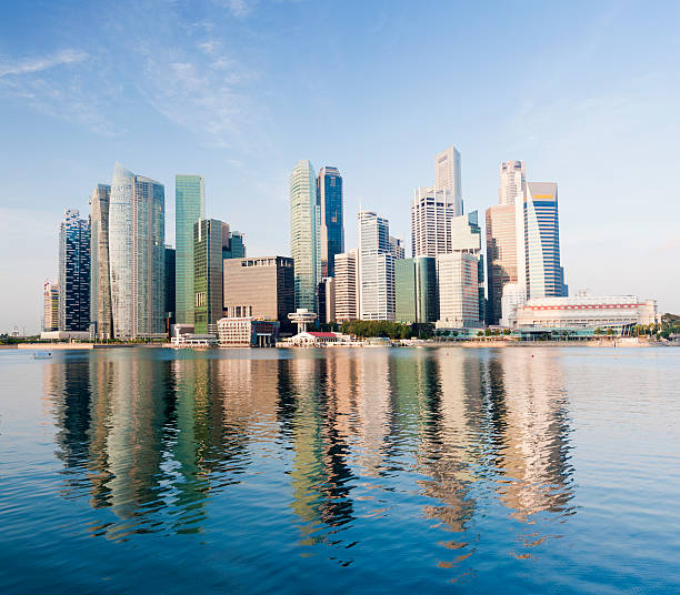 istock Singapore City Skyline Marina Bay 155355308