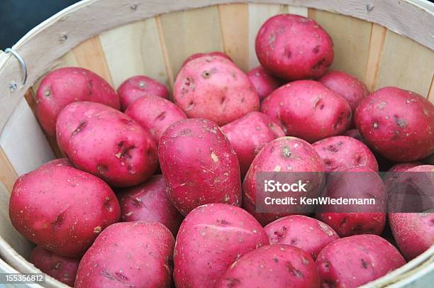 Rote Kartoffeln Stockfoto und mehr Bilder von Rote Kartoffel - Rote Kartoffel, Bauernmarkt, Cape Cod