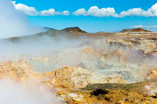 Photo of gunnuhver, iceland