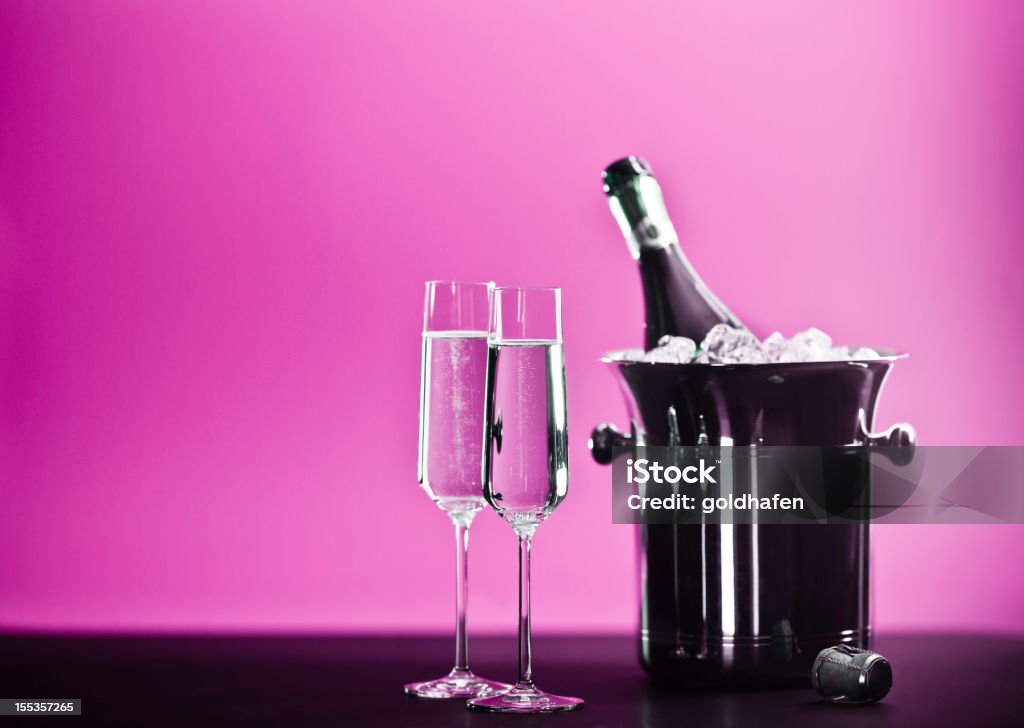 champagner de disposição - Royalty-free Bebida Foto de stock