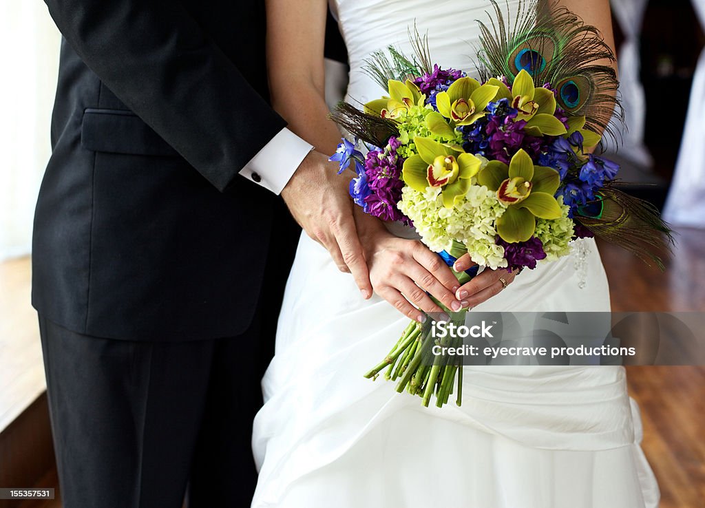 Verão de casamento Jovem casal - Foto de stock de Adulto royalty-free