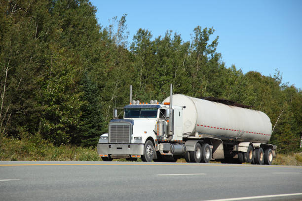 istock Semi tanker truck 155357743