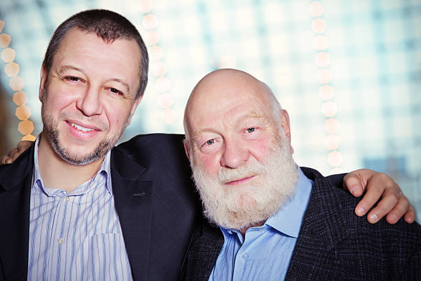 istock Father and Adult Son 155358133