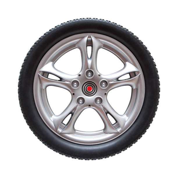 Classic rim of a vintage sports car