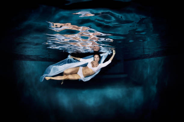 istock Woman in the pool 155358537