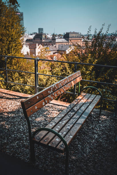 The graffiti art in this public park often goes unnoticed by the daily traffic. However, if one takes the time to observe the bench, a deeper appreciation of its hidden symbols will develop.