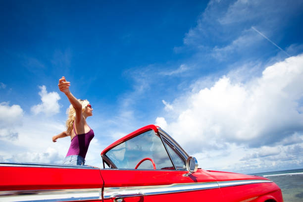 istock Woman in car 155359438