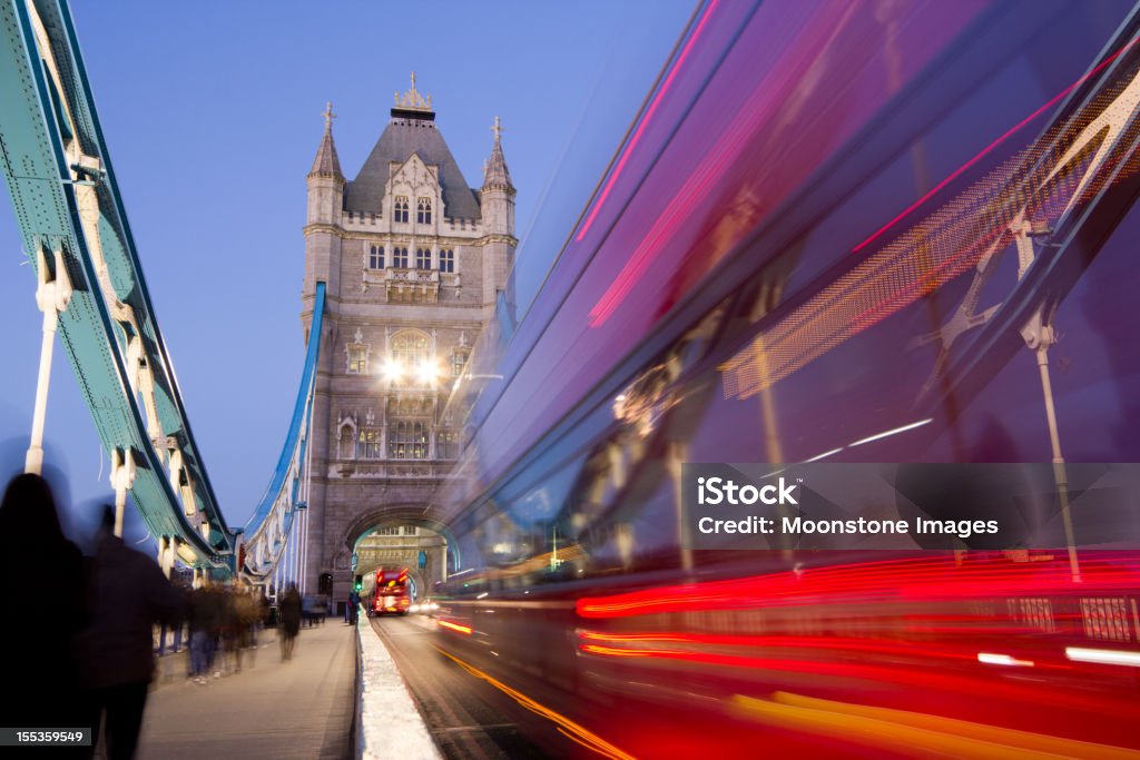 Tower Bridge a Londra, Inghilterra - Foto stock royalty-free di Architettura