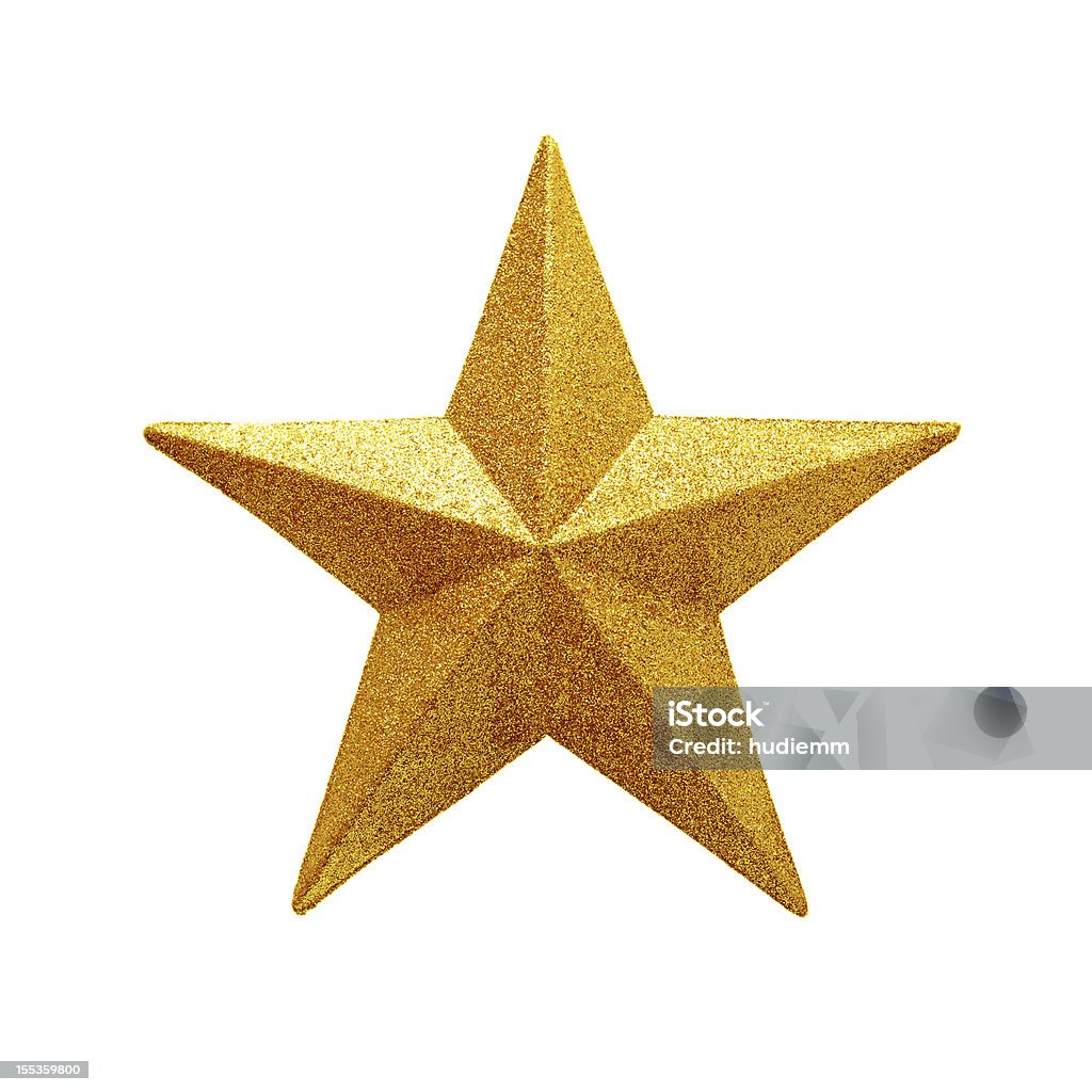 Golden Star isolated on white background Star Shape Stock Photo Golden Star isolated on white background Star Shape Stock Photo