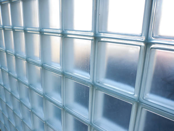 istock glass blocks wall - Glasbausteine Wand 155359823