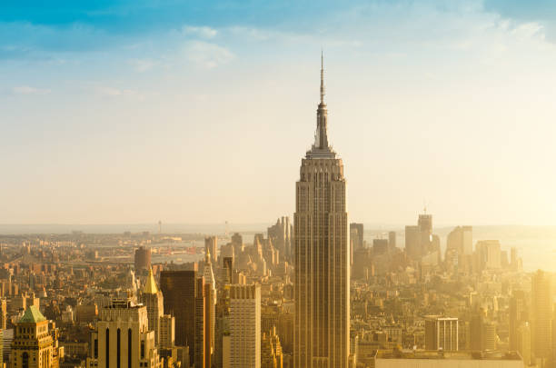 istock The Empire State building in NYC at sunset. 155360145