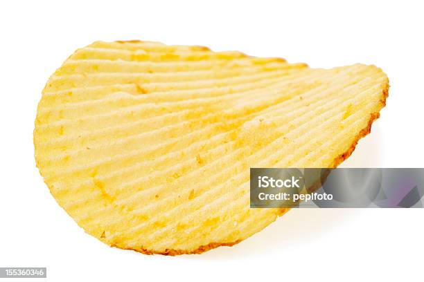 Potato Chips Stockfoto und mehr Bilder von Kartoffelchips - Kartoffelchips, Kartoffelgericht, Weißer Hintergrund
