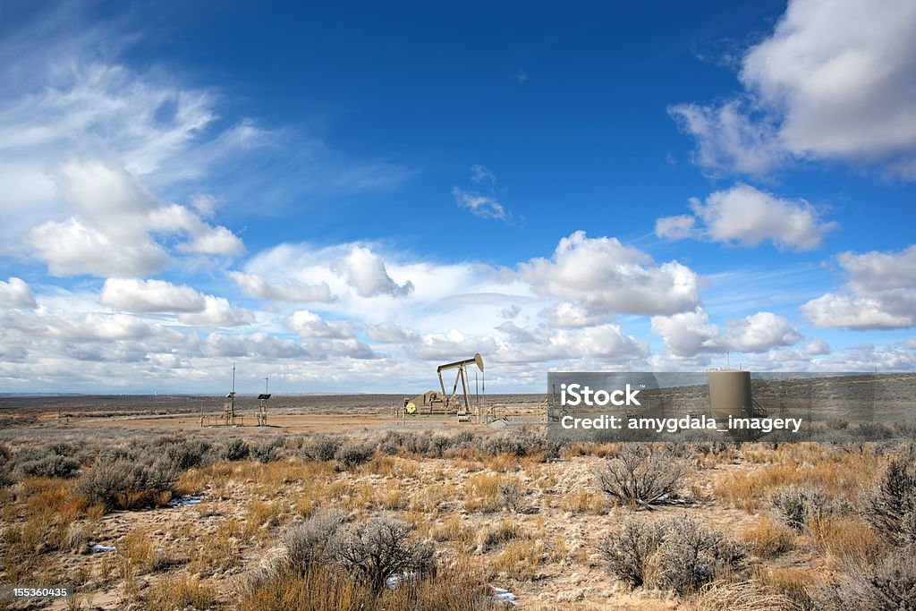 Bohrinsel Wüstenlandschaft sky - Lizenzfrei Ausrüstung und Geräte Stock-Foto