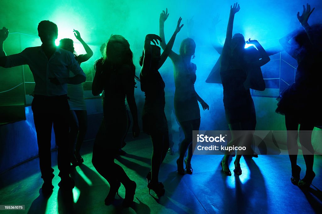 A vida noturna - Foto de stock de Pista de dança royalty-free