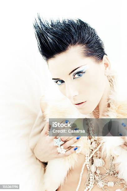 Spiky Haircut Stock Photo - Download Image Now - Short Hair, Spiky Hair, Adult