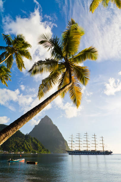 istock Soufriere Bay, Saint Lucia 155361393