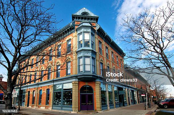 Fort Collins Colorado - Fotografias de stock e mais imagens de Fort Collins - Fort Collins, Colorado, Centro da Cidade