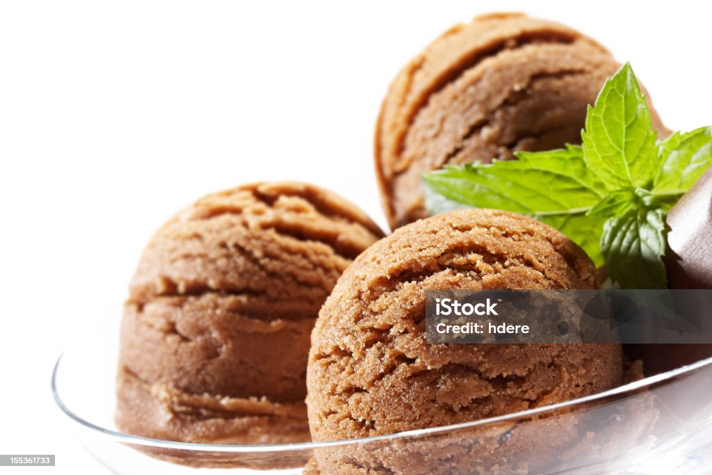 초콜릿 아이스크림 - 로열티 프리 초콜릿 아이스크림 스톡 사진