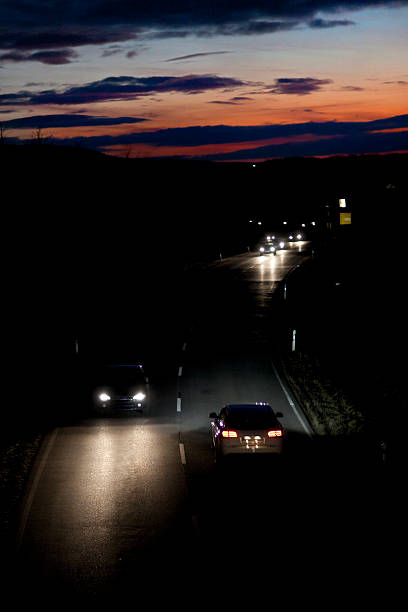 istock Country road at dusk 155361764