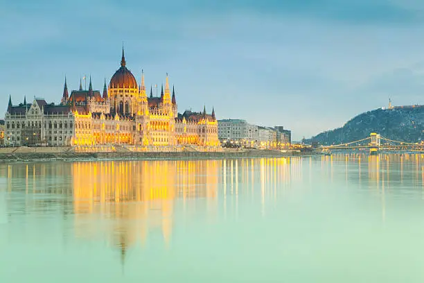 Photo of Hungarian parliament - Budapest