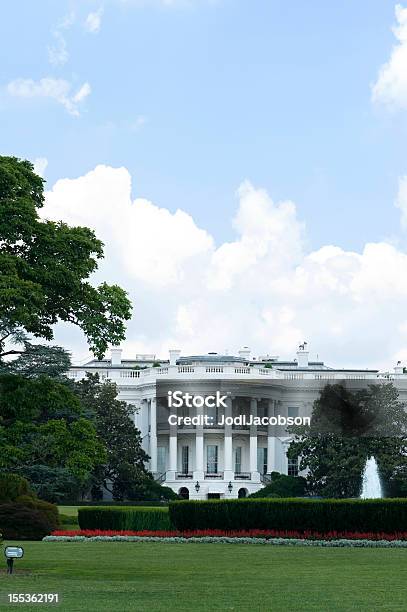 Casa Blanca Foto de stock y más banco de imágenes de La Casa Blanca - La Casa Blanca, Cielo, Aire libre
