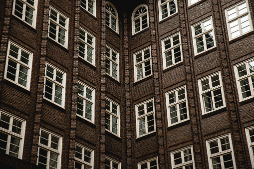 Chilehaus building in Hamburg, Germany stock photo