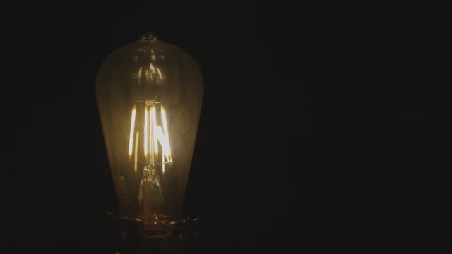 Edison lamp.