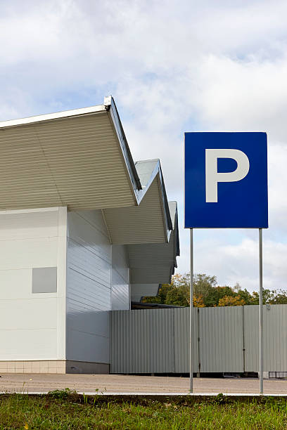 istock car parking near standard  warehouse 155366886