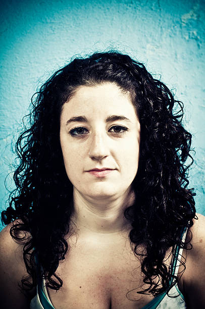 istock Young woman portrait 155368096