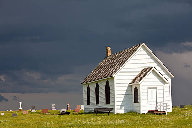 istock Old Country Church 155368286