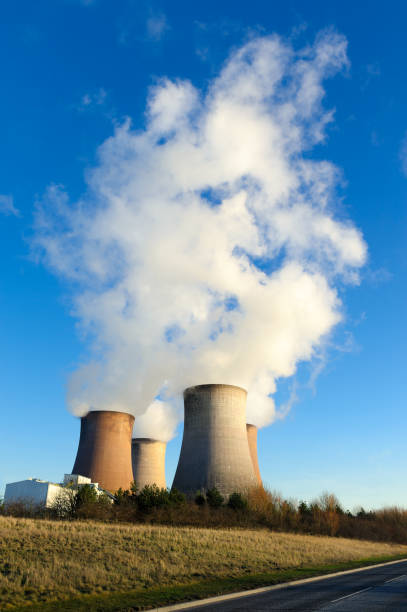 istock Cooling Towers, Power Station 155368594