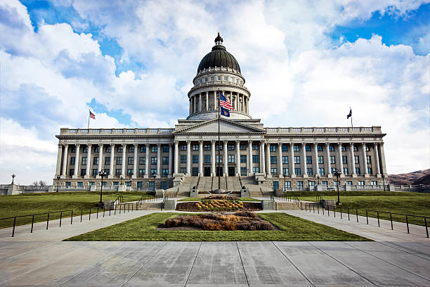 Utah State Capitol Building stock photo