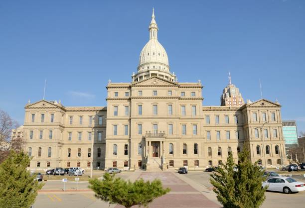 istock State Capitol Building, Lansing Michigan 155370020