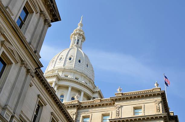 istock The capital building located in Lansing 155370094