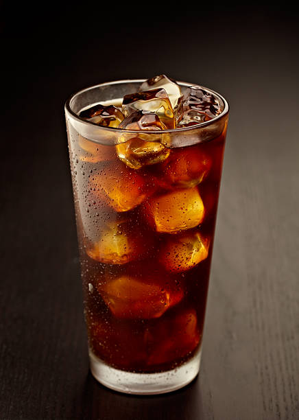 istock A glass full of iced coffee on a table 155370150