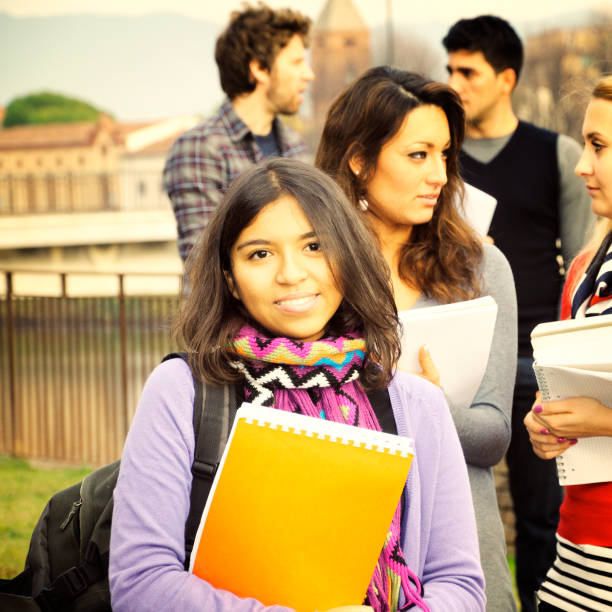 istock Group of Students Outdoor 155370526