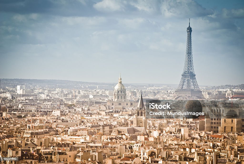Ville de Paris, en France et de la Tour Eiffel - Photo de Paris - France libre de droits