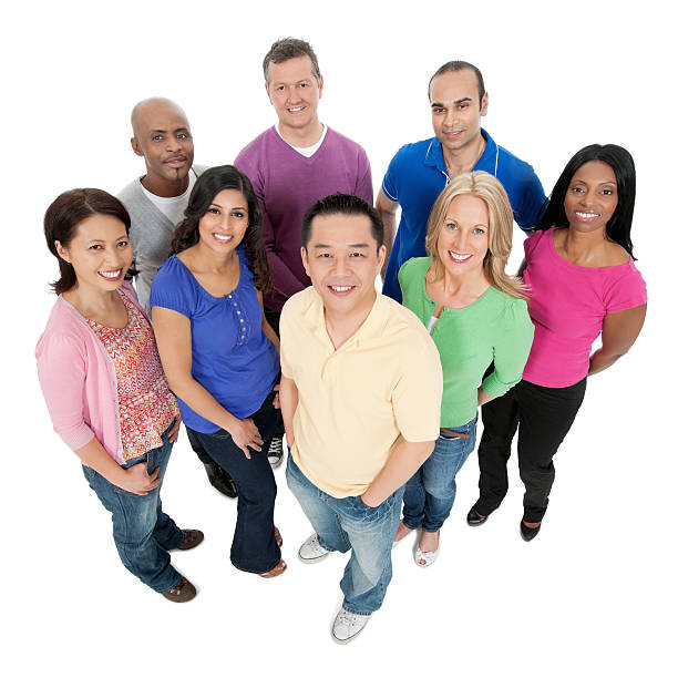 istock Diverse Group Of Casual People 155372318