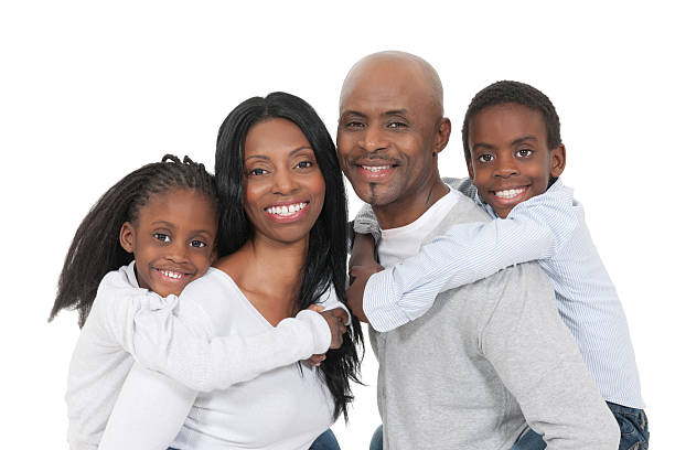 istock Happy Parents Piggybacking Their Children 155372361