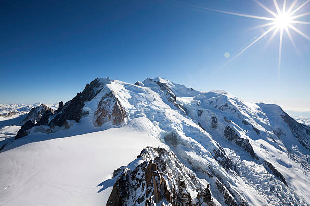 Mont Blanc stock photo