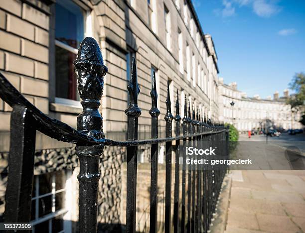 Photo libre de droit de Edinburgh New Town Des Barres Dappui banque d'images et plus d'images libres de droit de Édimbourg - Édimbourg, New Town - Édimbourg, Rue