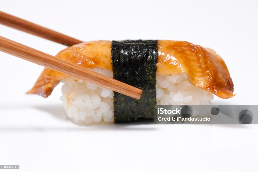Mangiare sushi - Foto stock royalty-free di Alimentazione sana