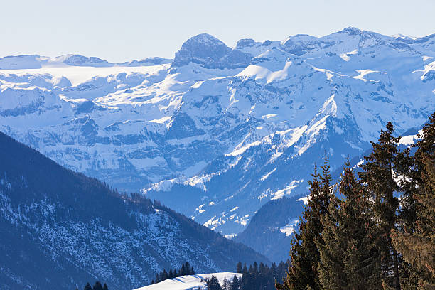 el glaciar plaine mortero sobre lenk im simmental - lenk im simmental fotografías e imágenes de stock