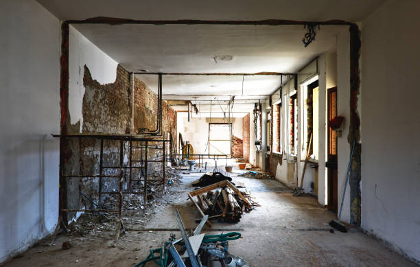 istock Renovation of an old house. Color Image 155373476