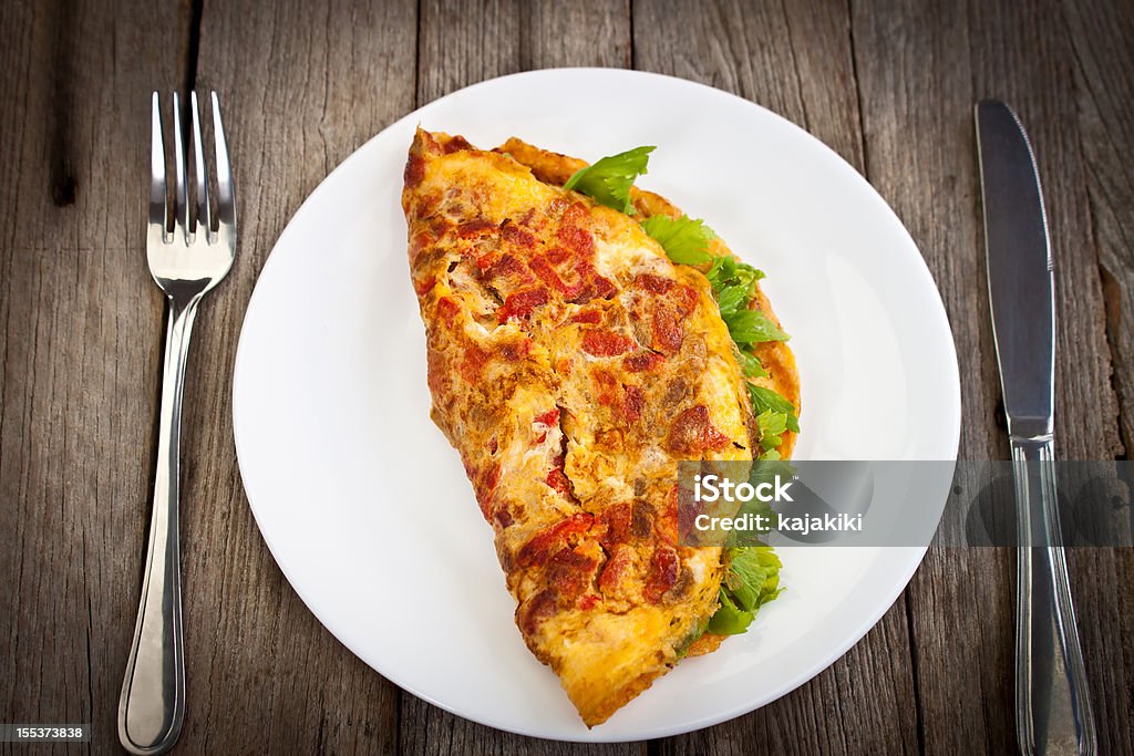 Frittata di primavera - Foto stock royalty-free di Cibo