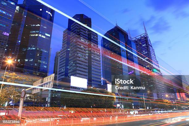 City Night Stock Photo - Download Image Now - Shenzhen, Street, Architecture