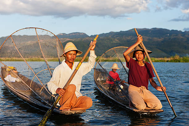 istock Fishermen on Inle Lake, Myanmar 155373878