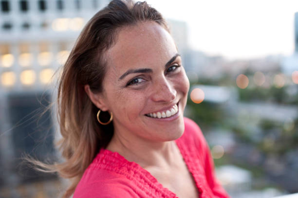 istock Smiling Mature Hispanic Woman 155374114