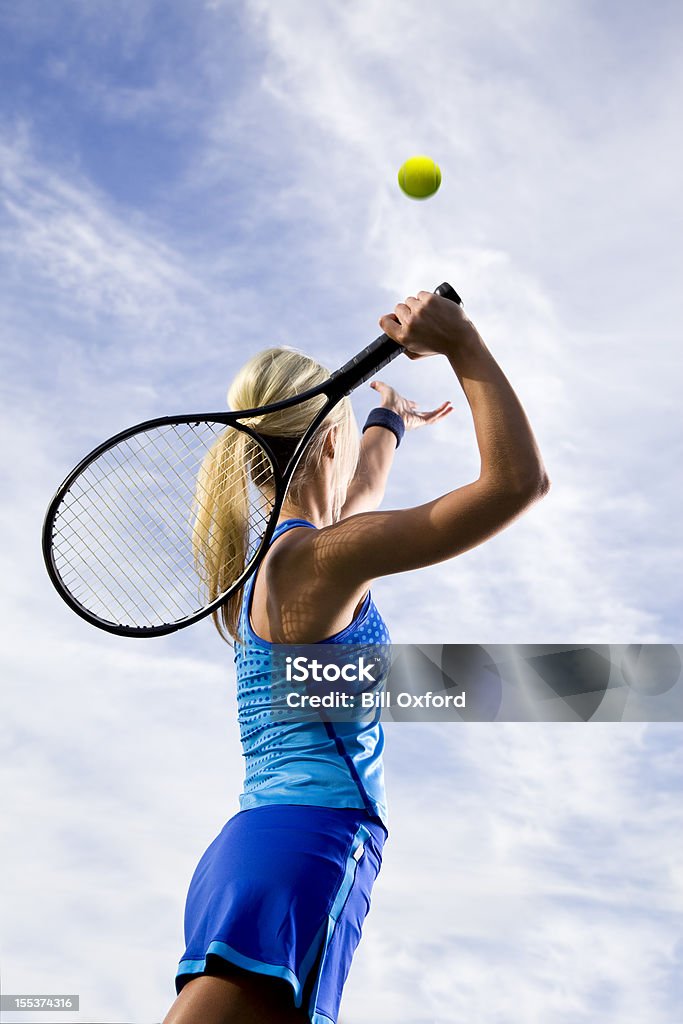 Теннис служить - Стоковые фото Теннис роялти-фри