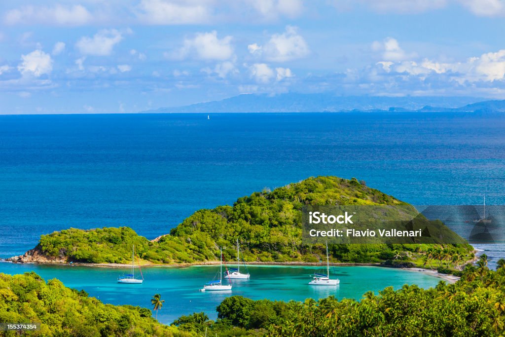 Salt Whistle Bay, Mayreau - Foto stock royalty-free di Grenadine